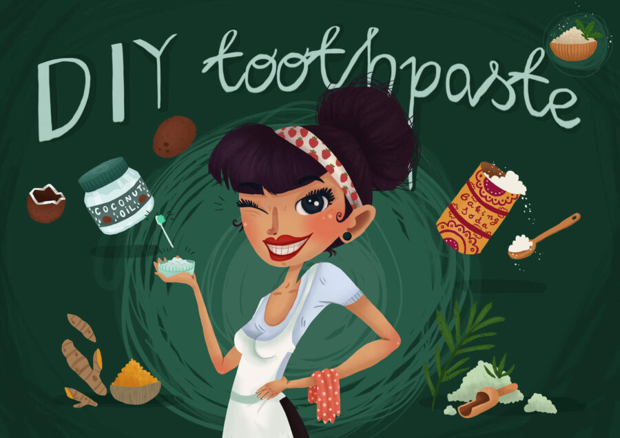 natural remedies, dental health, DIY toothpaste